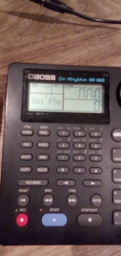 Boss DR 660 & DR 330 drum and Synth units