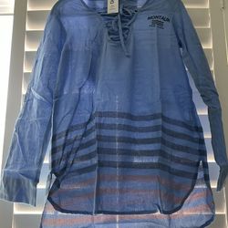 Lagaci Hooded Coverup