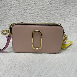 Marc Jacobs The Snapshot Crossbody Bag Rose Multi