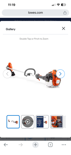 Husqvarna gas edger