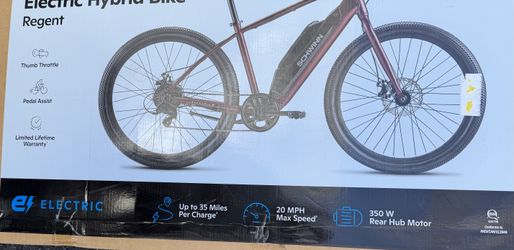 Shwinn 27.5 “ regent electric bike