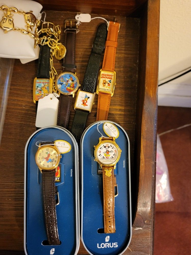 Collector Mickey Mouse Watched