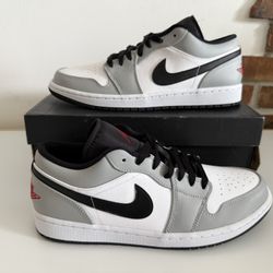 Air Jordan 1 Low Smoke Grey Size 8.5, 10, 12
