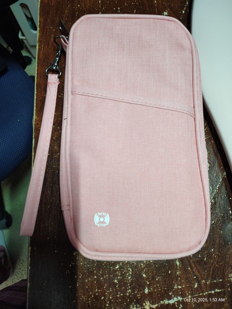 Passport & Card Organizer For Traveling (Contents Not Included)