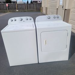 Whirlpool Topload Washer And Dryer Set