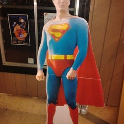 Vintage Original Superman Standee 