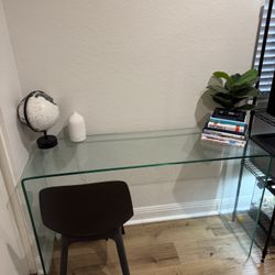 Glass Desk 