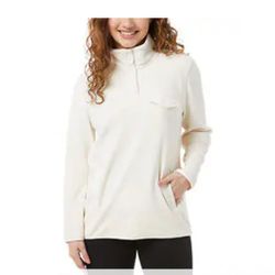 32 Degree Ladies Snap Fleece Pullover Size Medium 