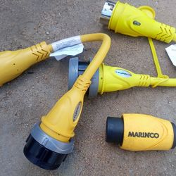 2 Furion And One Marinco 240v Adapter.