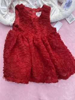 open lace back dress Baby/Toddler Twirl Dress - Scarlet Red | 100% Organic