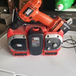 Black And Decker Cordless Drill With FM AM Radio
