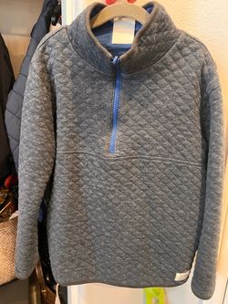 Boys Jcrew quilted sweat shirt size 8