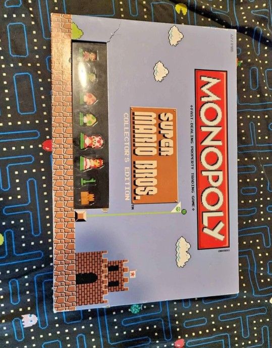 Super Mario Bros Collectors Edition Monopoly