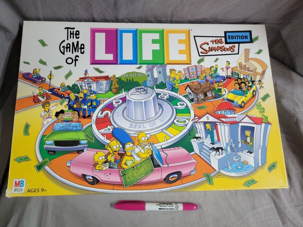2004 The Game Of LIFE, Simpsons Edition