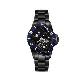 Laarvee PEA001R Watch Limited PVD BLK: Black Bezel & Black Dial