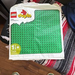 Lego Duplo Green Building Plate 