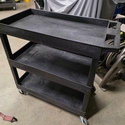 3 tier rolling cart