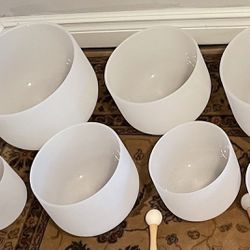 6 Sound Bowls With 2 Carrying Bags 