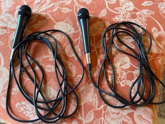 Set of 2 FIFINE Wired Karaoke Microphones with 14.8 Ft Cables