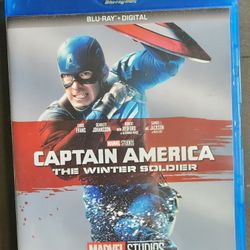 Captain America The Winter Soldier Blu Ray (Digital Code Not Included)