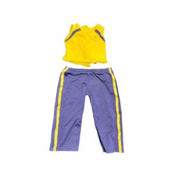 American Girl Doll Two in One Running Outfit Pants Shirt ONLY