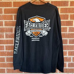 EagleRider Motorcycles Phoenix AZ Biker Long Sleeve Shirt Size XL