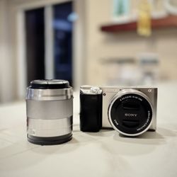 Sony a6000+50mm Lens+32gb SD card+bag Bundle