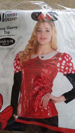 Minnie Mouse Adult long sleeve S/M