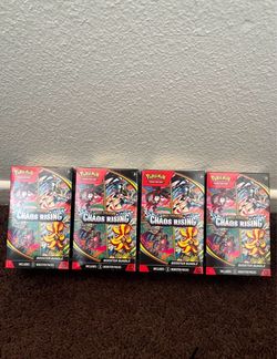 Pokemon Chaos Rising Booster Bundle