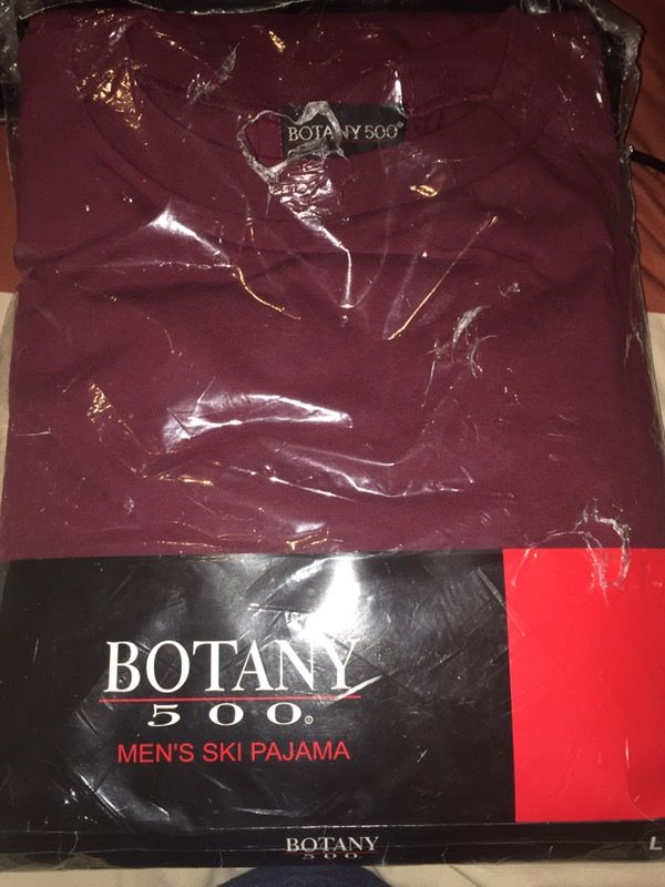 Men's Ski Pajama, 2 piece set