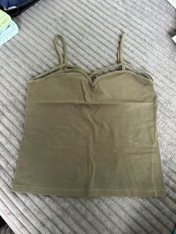 Simple Green Tank Top