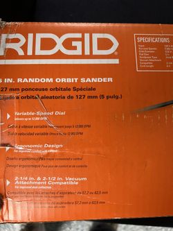 Ridgid Hand Sander