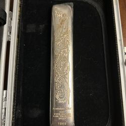Scottsdale Mint Lucky Dragon 8.88 oz .999 Fine Silver Bar – 2023 (Serial #1969)