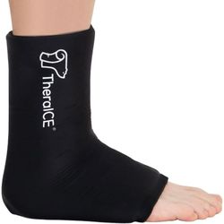 Cold compression ankle sleeve