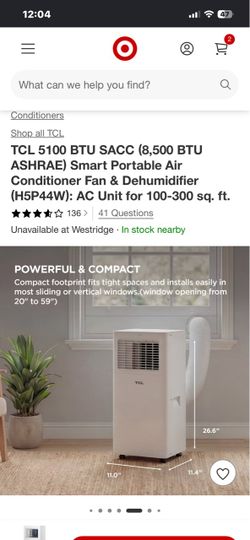 TCL 5100 air conditions