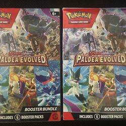 Pokemon Paldea Evolved Booster Bundle Brand New Sealed