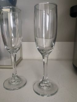 Glass flutes  / excellence conditions