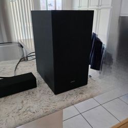 Samsung subwoofer/soundbar set