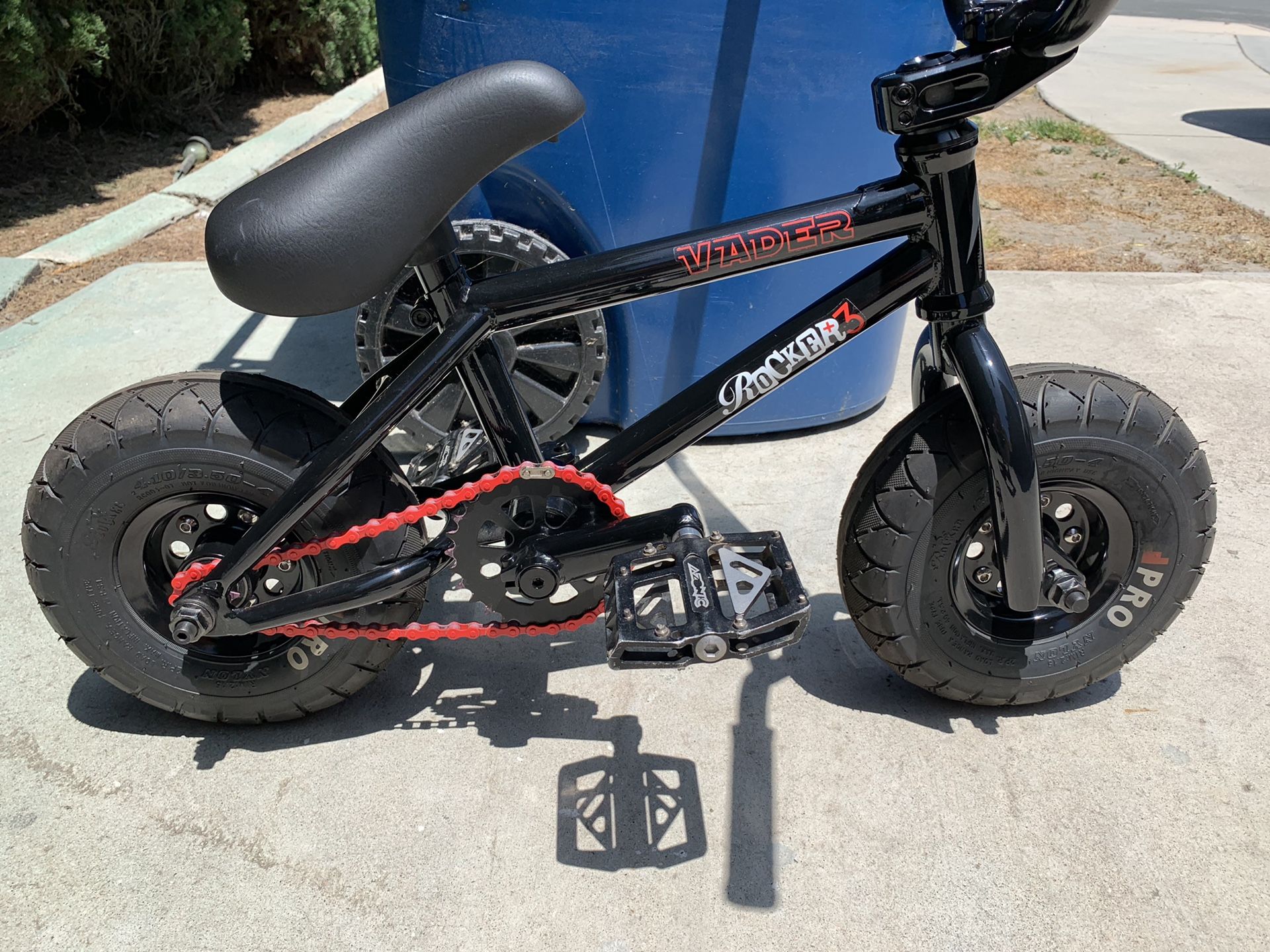 Rocker 3+ Vader Mini BMX bike