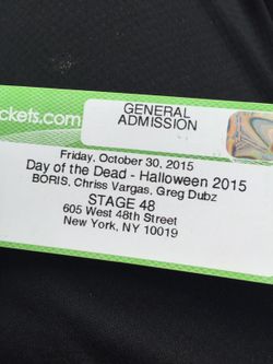 STAGE 48 FRIDAY Halloween weekend party