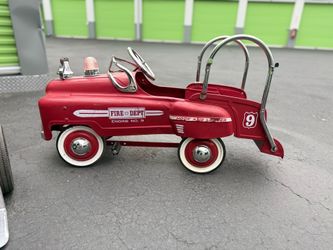 Vintage pedal car (Fire Truck)