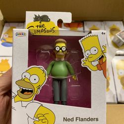 Ned Flanders Simpsons Jakks Pacific 2.5in