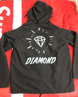 Diamond supply Rain coat jacket hoodie hoody supreme