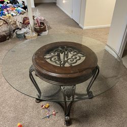 Large Dining Table Glass 