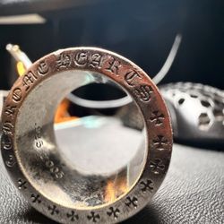 Chrome Hearts FU SPINNER RING Size 10