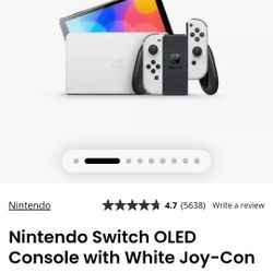 Nintendo Switch OLED White