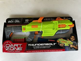 Dart Gun, Dart Zone Thunderbolt, (qty). 6 Available