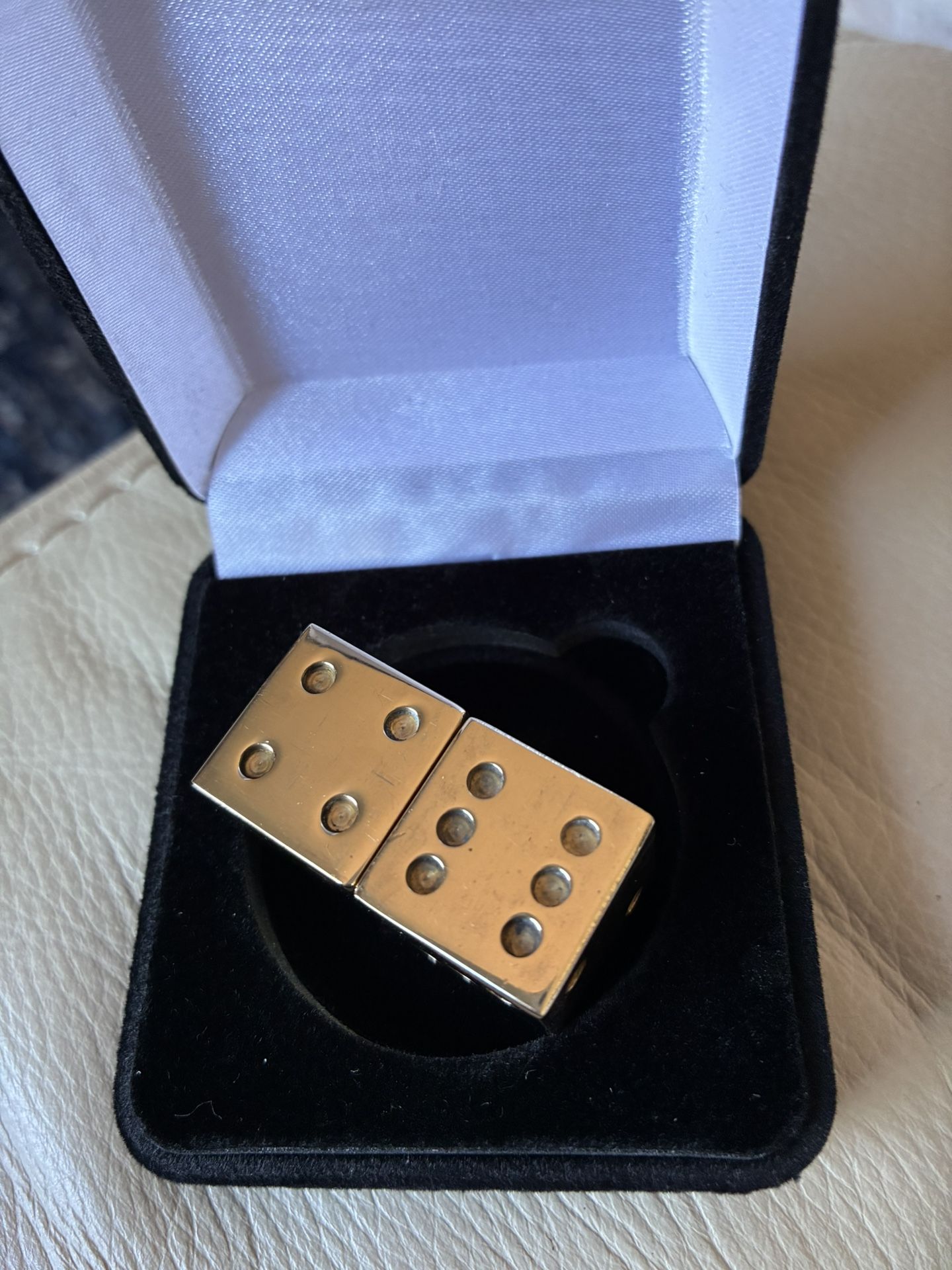 Solid Brass Dice