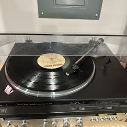 Technics SL DD33 Direct Drive Turntable W/Needle & Cover 