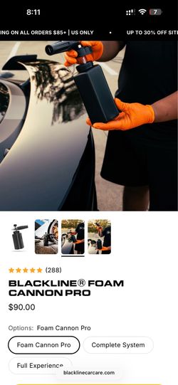 Blackline foam cannon